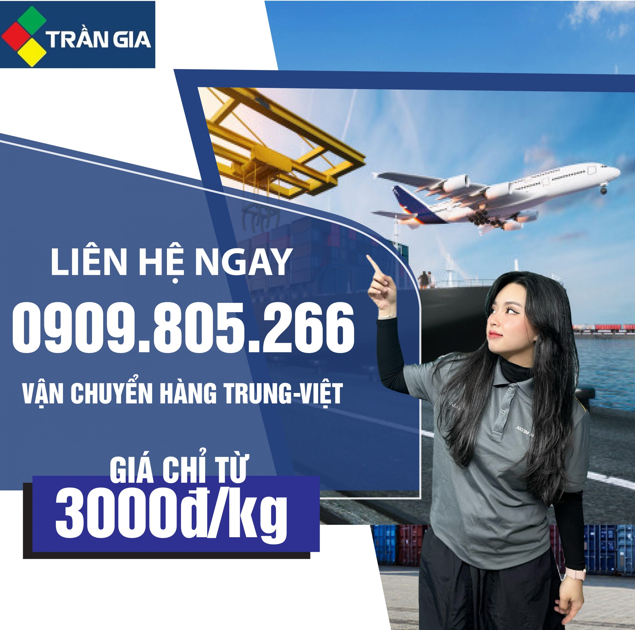 Vận chuyển Trung - Việt giá chỉ từ 3.000đ/kg